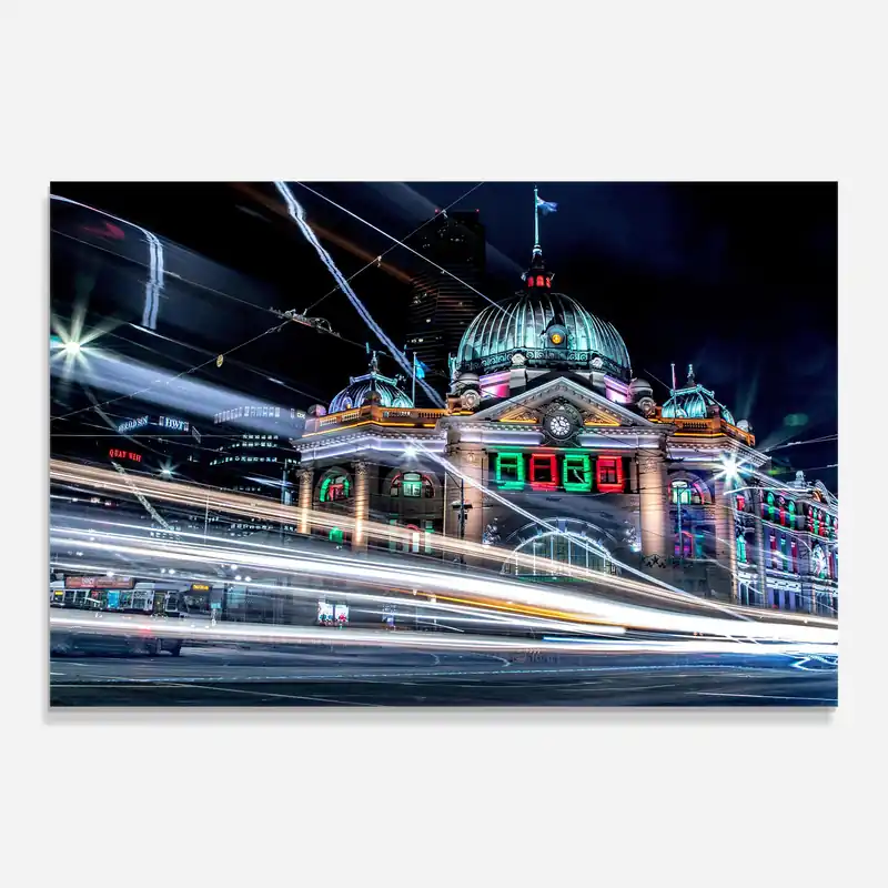 Jetzt Kaufen Glasbild Night Move View