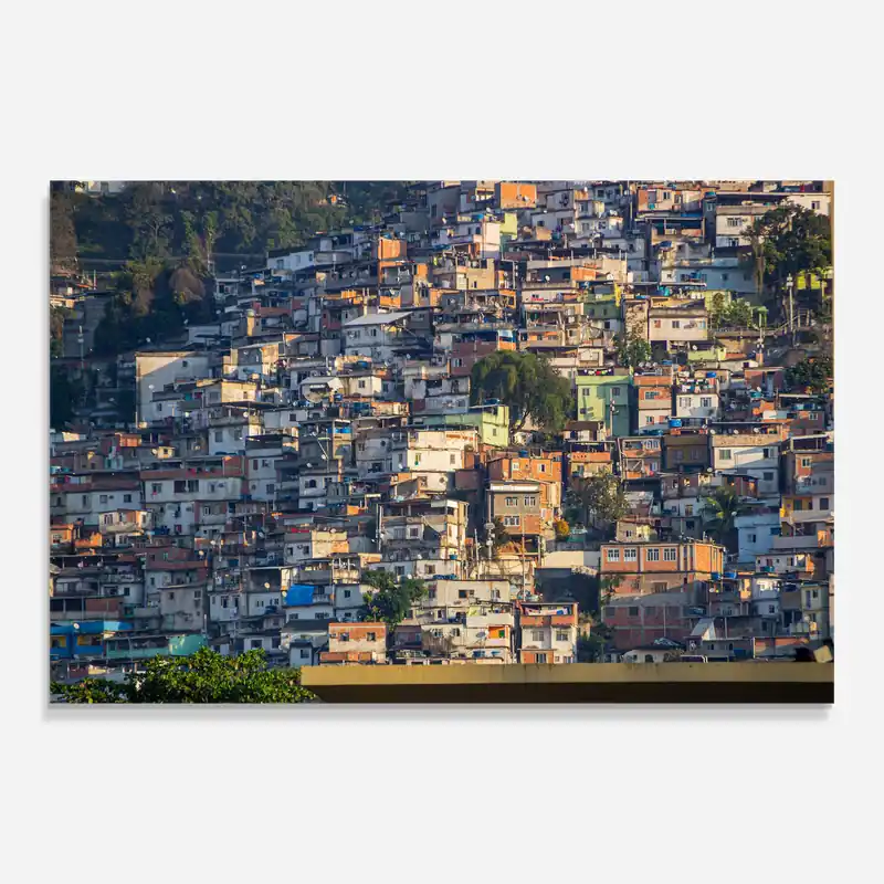 Aktuell Glasbild Catumbi Neighborhood