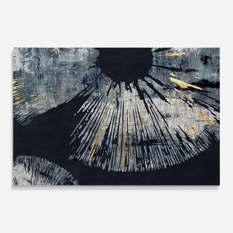 Abverkauf Glasbild Abstract Eye