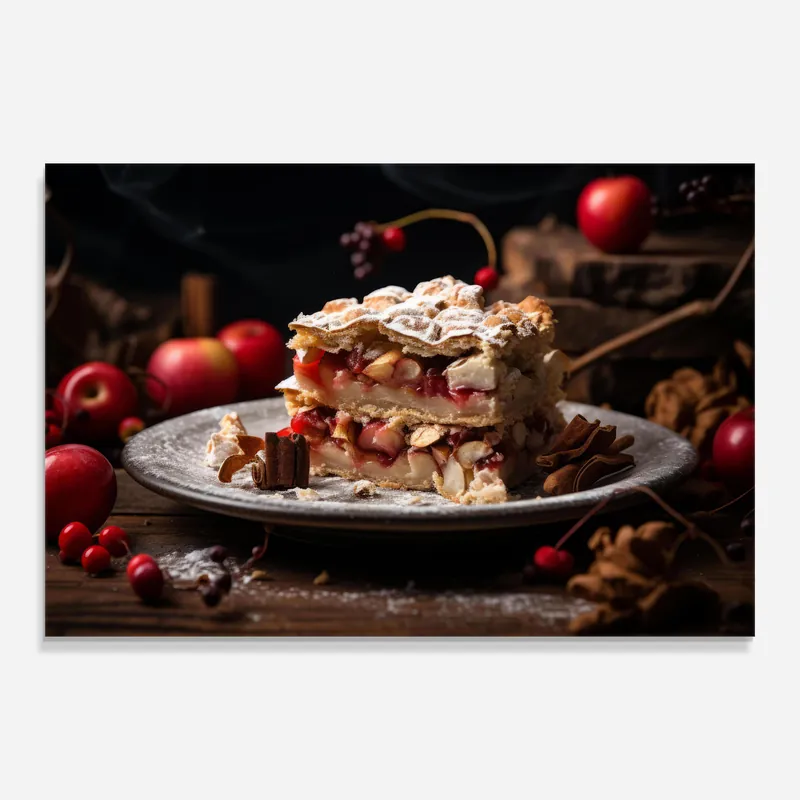 Glasbild Apple Cinnamon Mega-Angebot