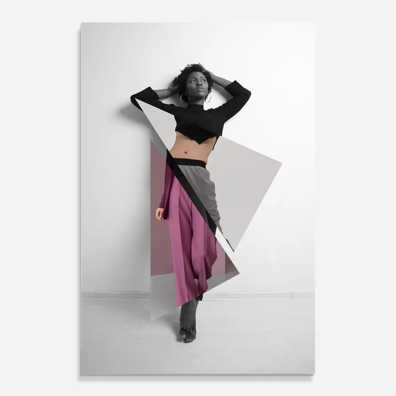 Must-Have Glasbild Posing Mix