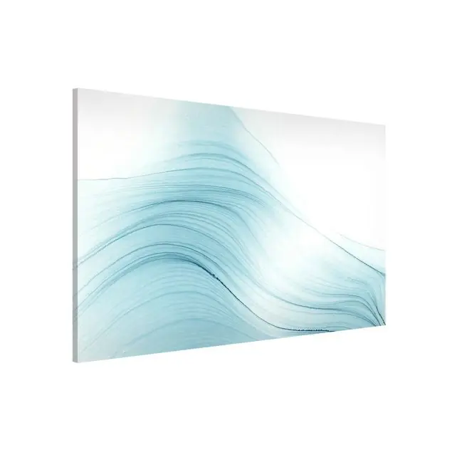 Melierter Hauch von Blau Magnettafel Neue Kollektion