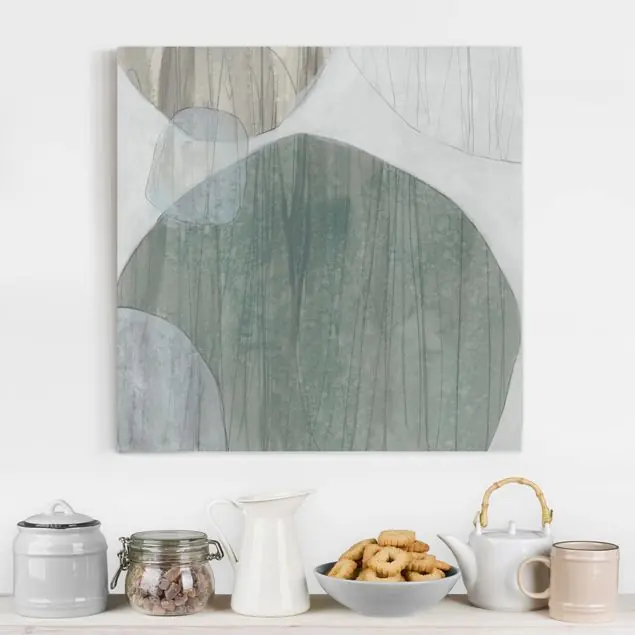 Zertifiziert Jadesteine I Leinwandbild – Canvas