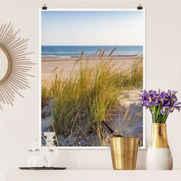 Wochenendangebot Stranddüne am Meer Poster