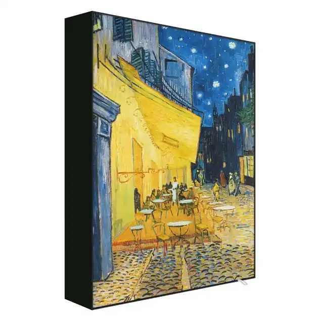 Preisknaller Vincent van Gogh - Café-Terrasse in Arles Akustik-Wechselbild
