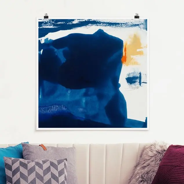 Wochenendangebot Tag am Meer II Poster - Quadrat