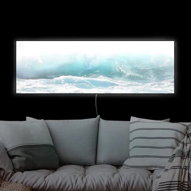 Große Welle Hawaii LED-Wechselbild Solange Der Vorrat Reicht