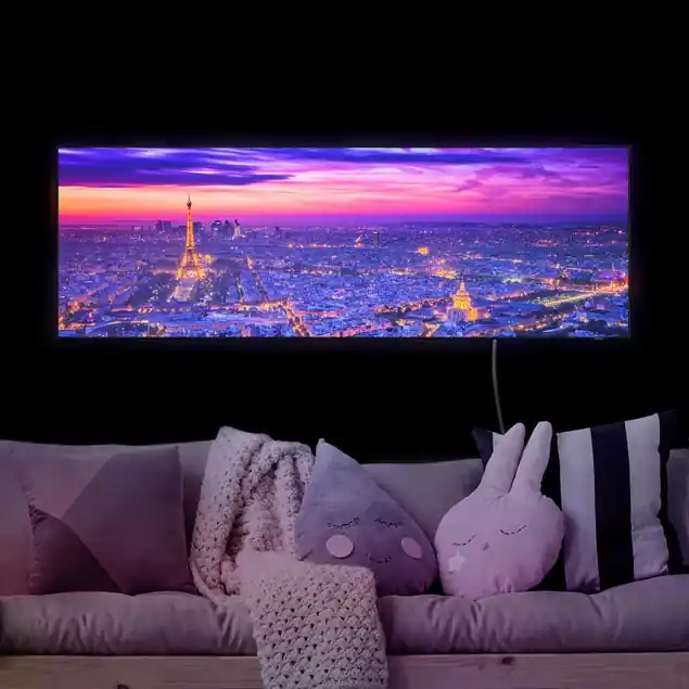 Abverkauf Paris bei Nacht                               LED-Wechselbild