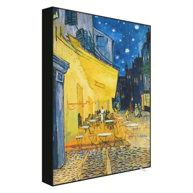 Aktuell Vincent van Gogh - Café-Terrasse in Arles                               Wechselbild