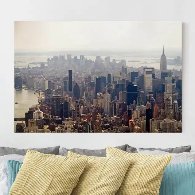 Wochenendangebot Der Morgen in New York Leinwandbild – Canvas
