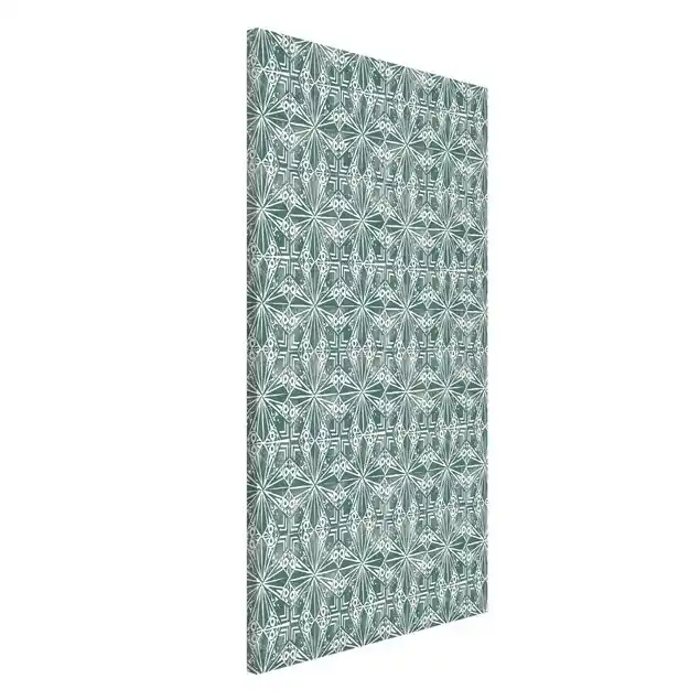 Vintage Muster Geometrische Fliesen Magnettafel Versand Am Gleichen Tag