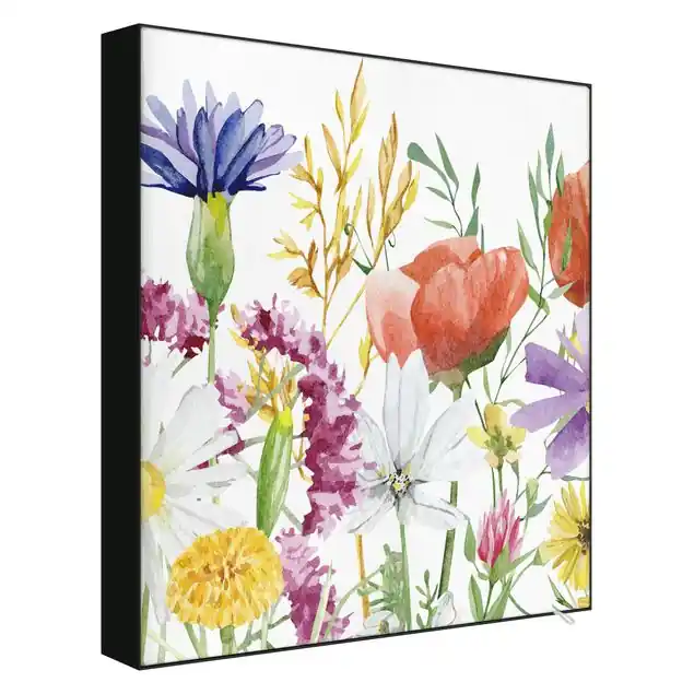 Aktuell Aquarellierte Blumen                               Wechselbild