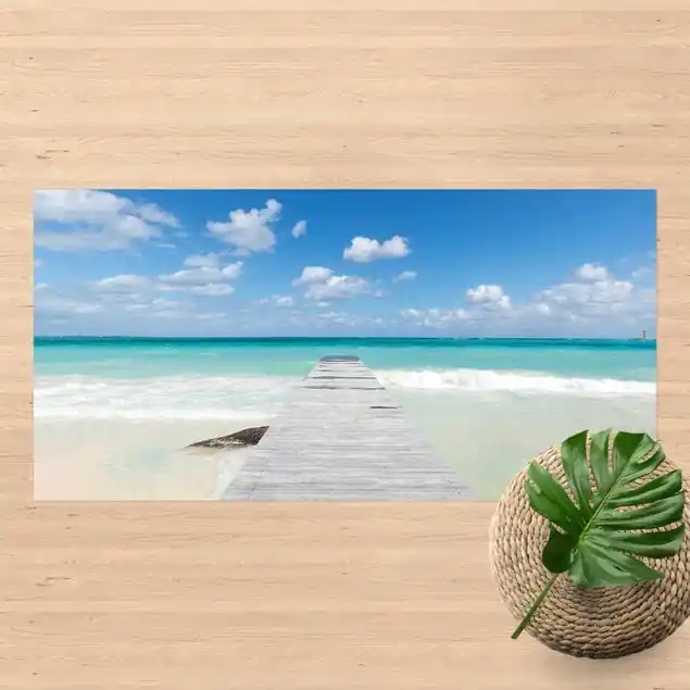 Steg ins Meer Vinylteppich Must-Have