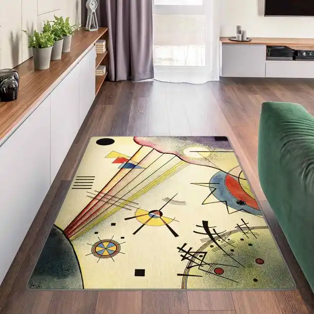 Preisreduziert Wassily Kandinsky - Deutliche Verbindung Teppich