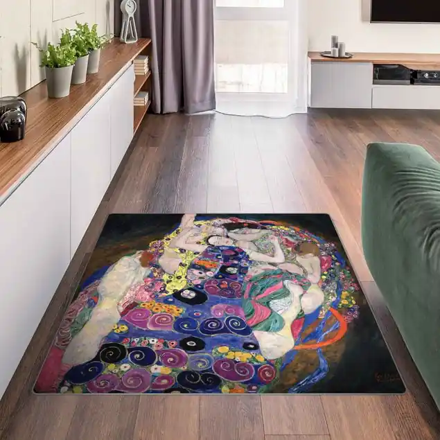 Preisreduziert Gustav Klimt - Die Jungfrau Teppich