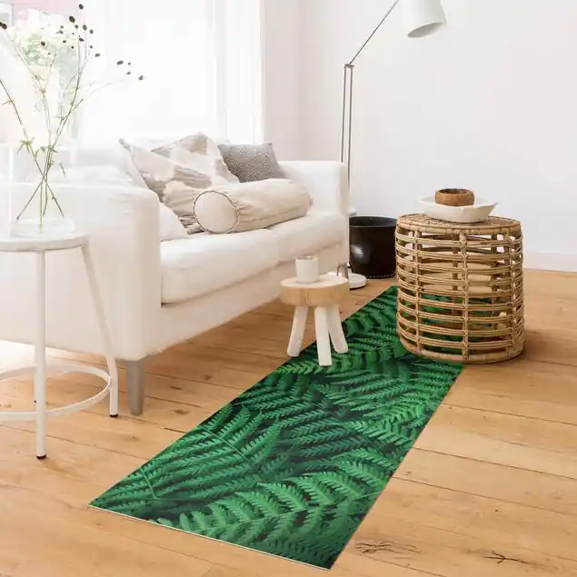 Geprüft Farn Vinylteppich