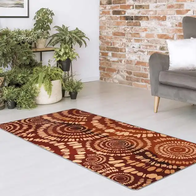 Aktuell Boho Kreise                               Teppich