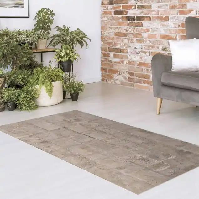 Top-Seller Ziegel Beton Vinylteppich