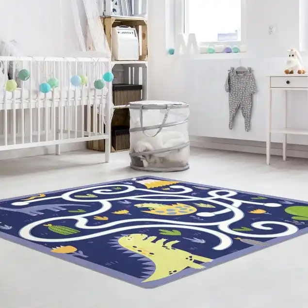 Schneller Versand Dinosaurier - Dinomama sucht ihr Baby Spielteppich