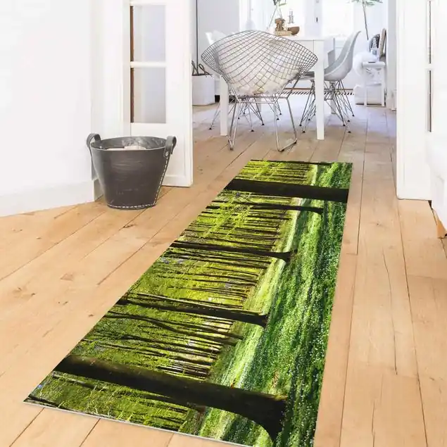 Heißes Angebot Waldwiese Vinylteppich