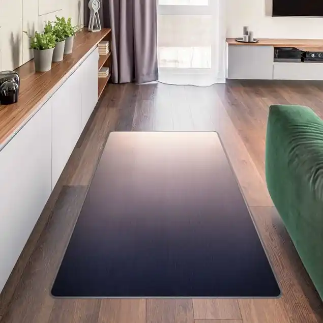 Angebot Violett Farbverlauf Teppich