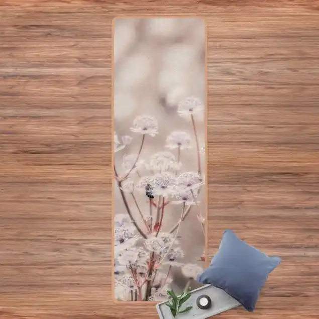 Preisknaller Federleichte Wildblumen Yogamatte Kork