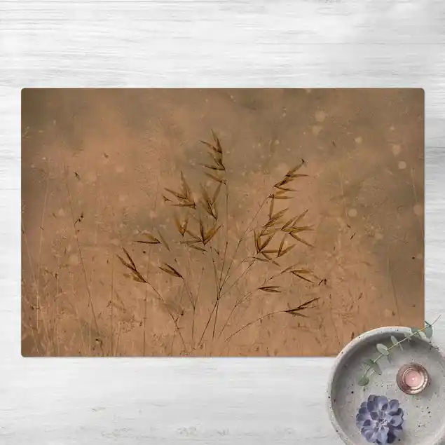 Zarte Zweige im Winternebel                               Kork-Teppich Saisonangebot