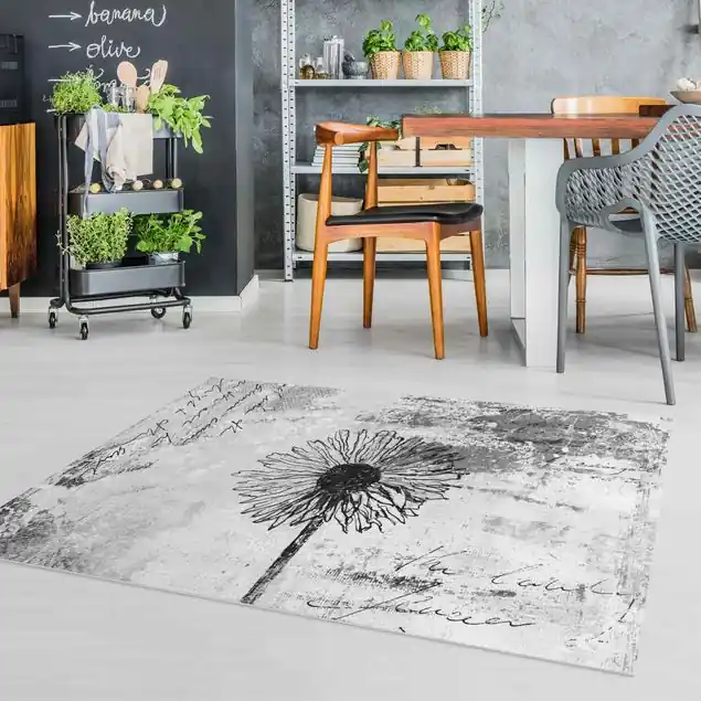 Writing you...! Black & White                               Vinylteppich Neuheit