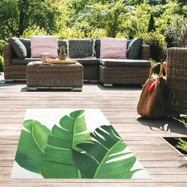 Saisonangebot Lieblingspflanzen - Banane Vinylteppich