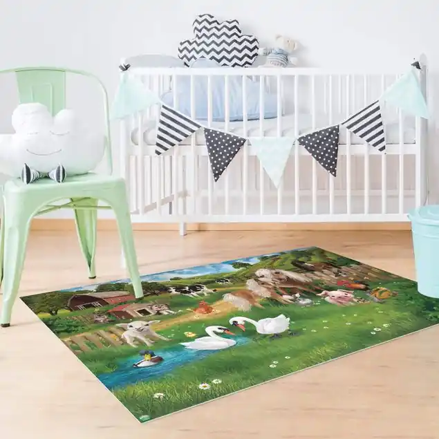 Highlight Animal Club International - Tiere auf dem Bauernhof Vinylteppich