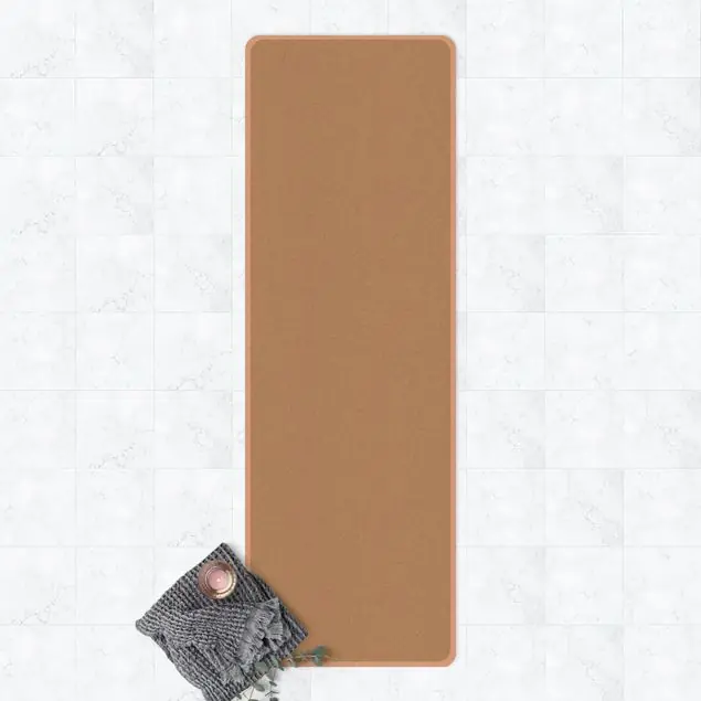 Schneller Versand Terracotta Taupe Yogamatte Kork