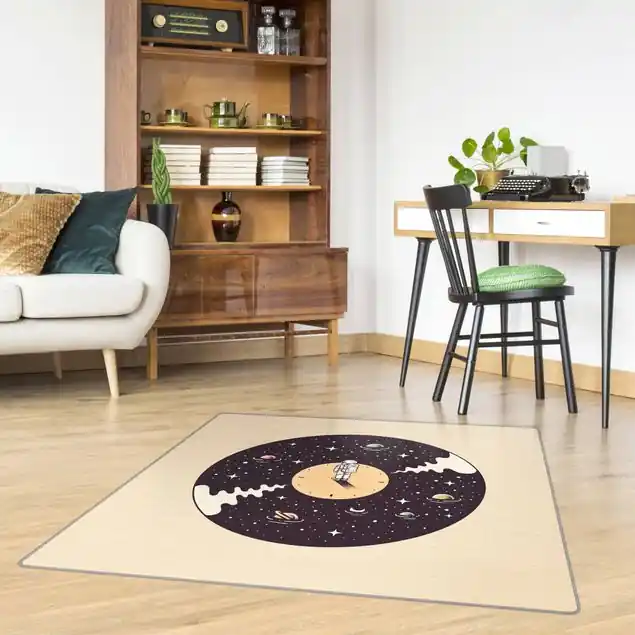 Kosmische Platte Teppich Saisonangebot