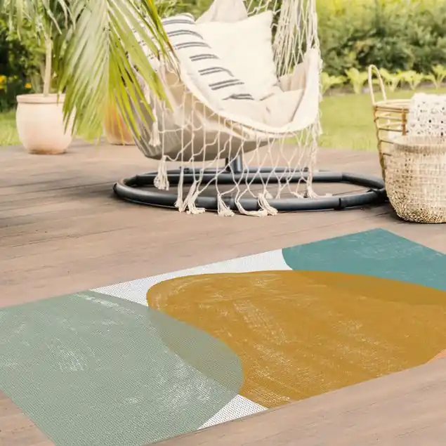 Gratis Versand Pailletten im Detail I Vinylteppich