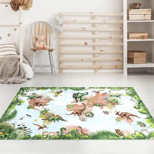 Dinosaurier - Als die Dinos die Welt beherrschten Vinylteppich Top-Seller