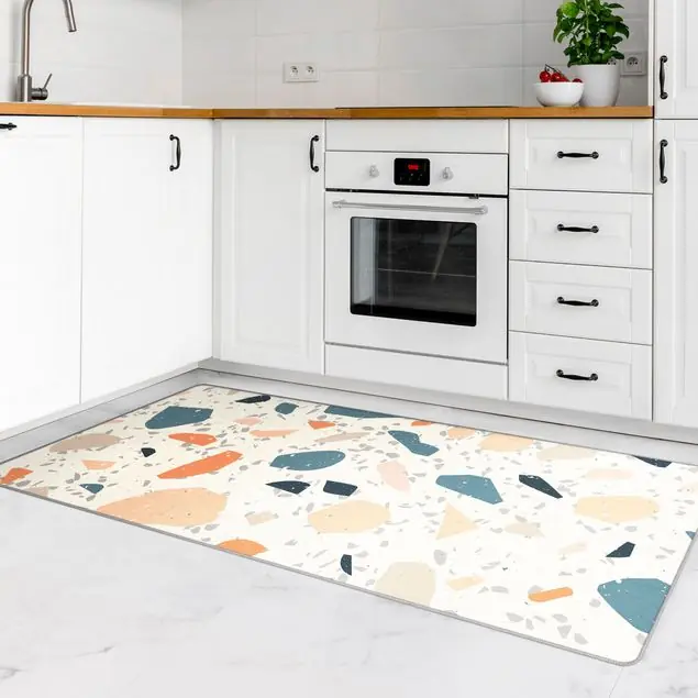 Abverkauf Detailliertes Terrazzo Muster Asti Teppich