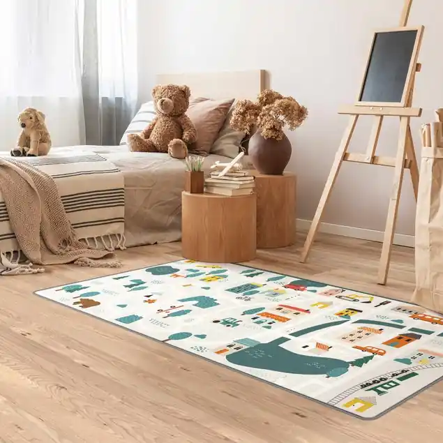 Abverkauf Kleinstadt - Von der Stadt in die Natur                               Spielteppich