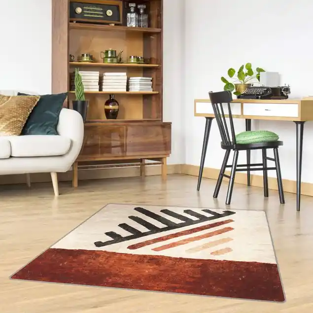 Boho Geometrik I Teppich Garantierte Lieferung