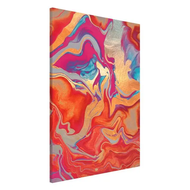 Bestpreis Spiel der Farben Goldenes Feuer Magnettafel