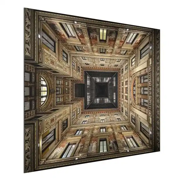 Wochenendangebot Galleria Sciarra in Rom Alu-Dibond Outdoor Bild