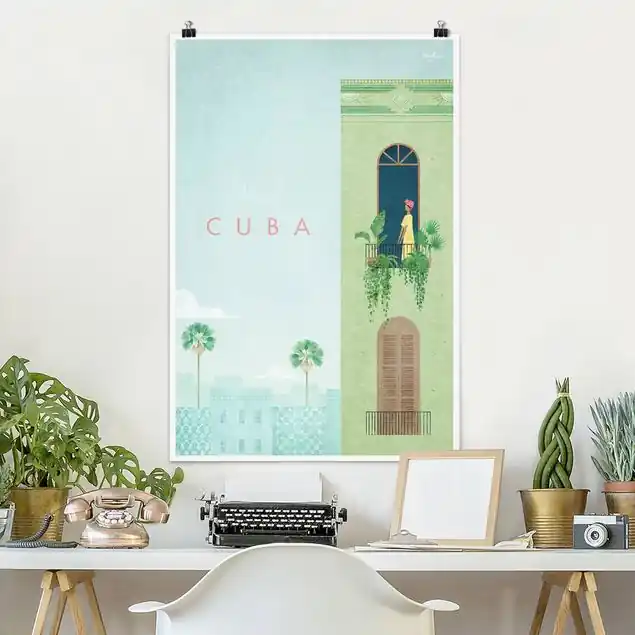 Reiseposter - Cuba Poster Gratis Versand