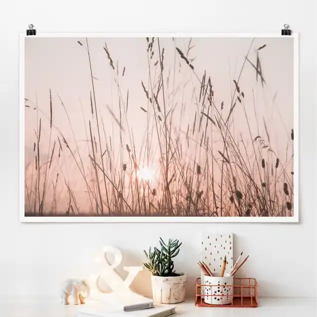 Wochenendangebot Ein traumhafter Sommerabend Poster