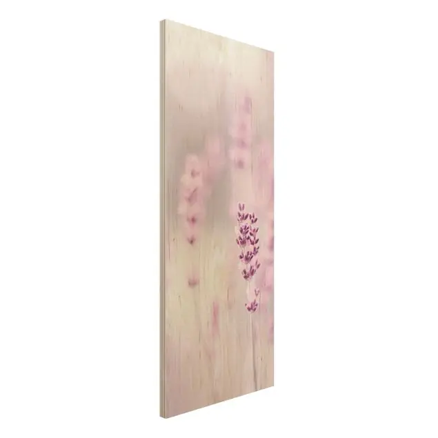 Zartvioletter Lavendel Holzbild Top-Seller
