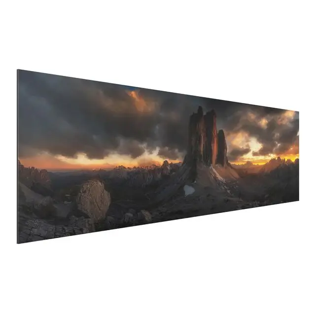 Top-Preis Drei Zinnen Alu-Dibond Outdoor Bild