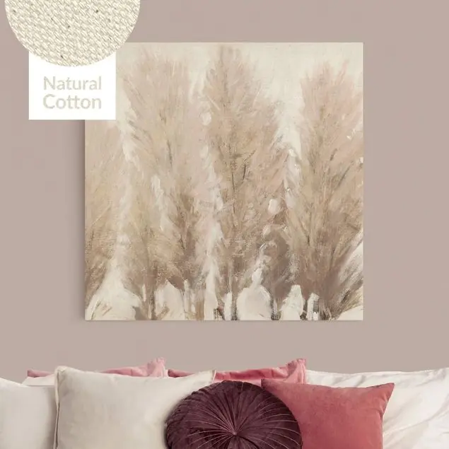 Garantierte Lieferung Sehnsucht nach Ruhe Leinwandbild auf Canvas Natural