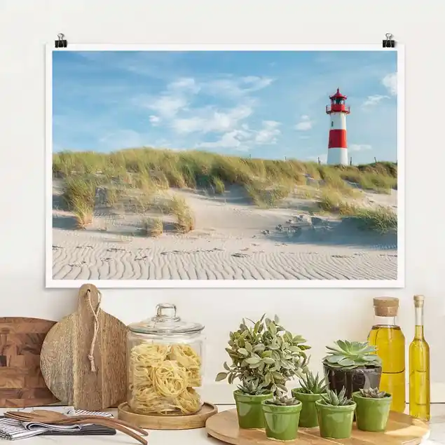 Preis Gesenkt Leuchtturm an der Nordsee Poster