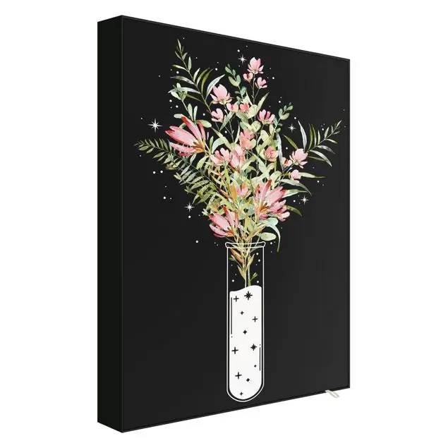 Aktuell Blumen im Reagenzglas                               Wechselbild