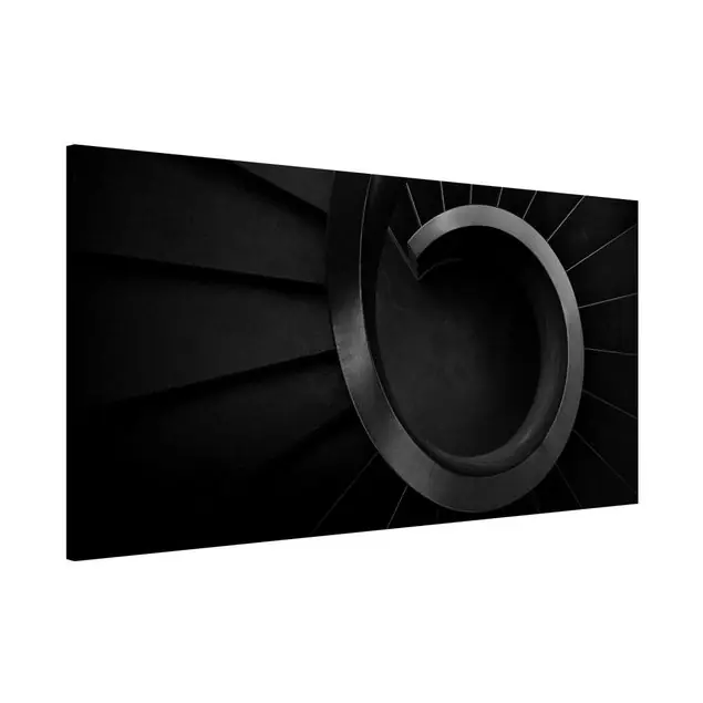 Schwarze Sechs im Treppenhaus Magnettafel Must-Have