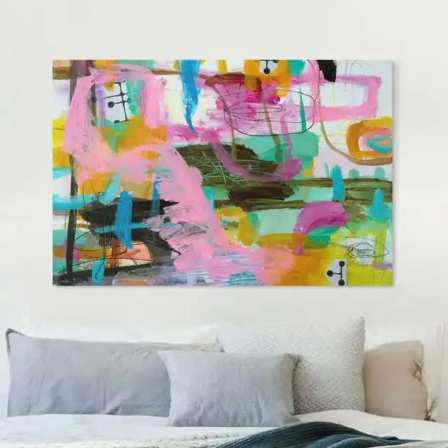 Wochenendangebot Marisol Evora - Wilde Ballade IV                               Leinwandbild