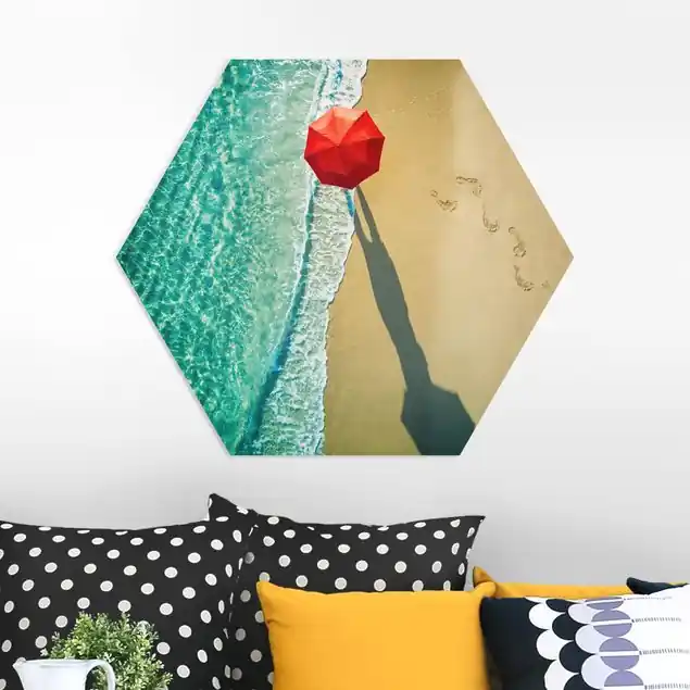 Wochenendangebot Spaziergang am Strand                               Hexagon-Forexbild
