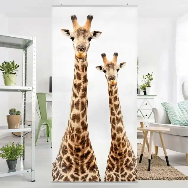 Portrait zweier Giraffen Angebot